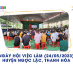 Công ty DHT Group cùng Công ty DC Handel Kft. tham gia Ngày hội việc làm tại huyện Ngọc Lặc, Thanh Hóa